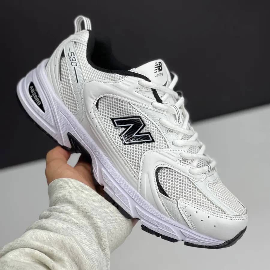 نیوبالانس 530 سفید مشکی NEW BALANCE 530