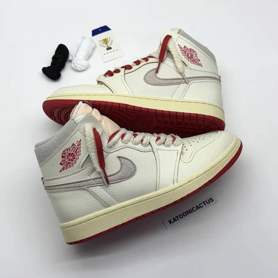 نایک ایر جردن وان ساقدار سینابار NIKE AIR JORDAN 1 HIGH CINNABAR