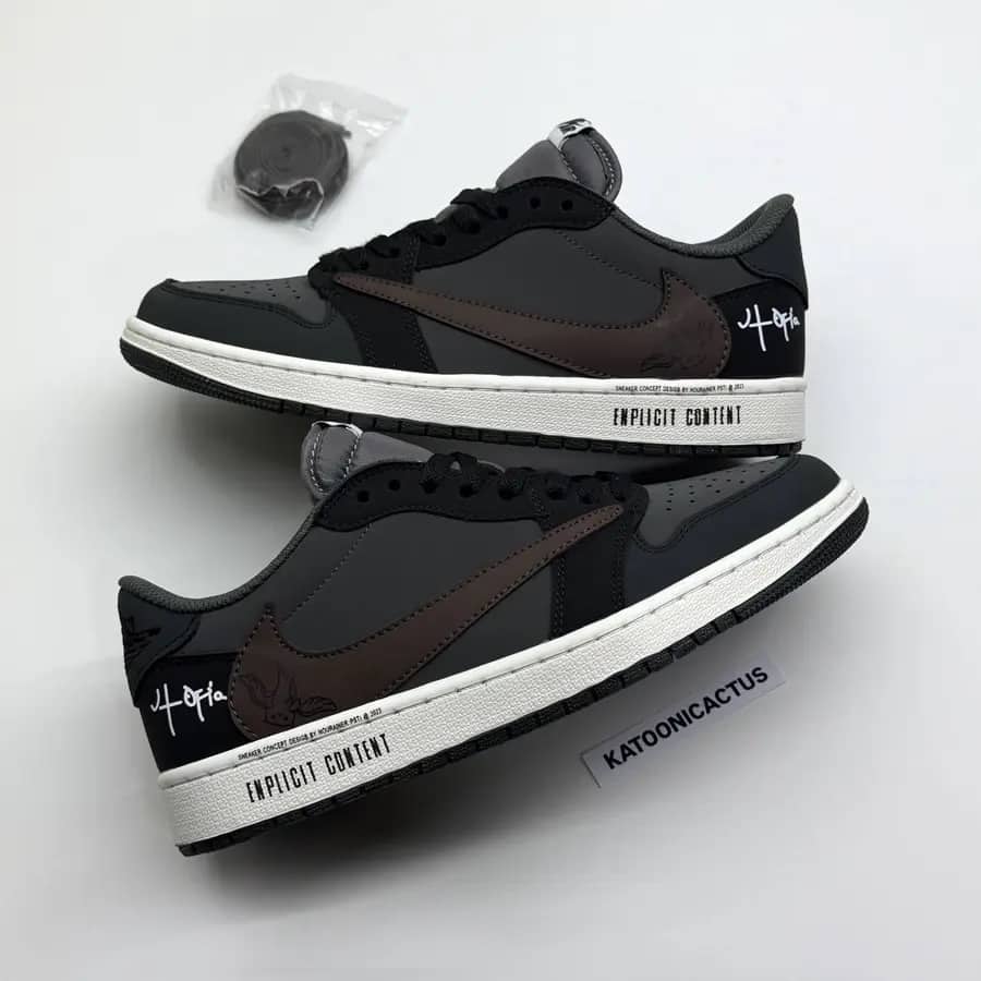 نایک ایر جردن وان لو تراویس اسکات یوتوپیا NIKE AIR JORDAN 1 LOW TRAVIS SCOTT UTOPIA