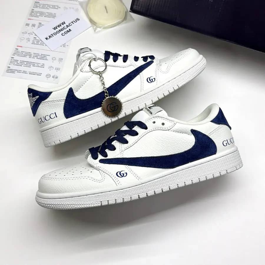 نایک ایر جردن وان لو تراویس اسکات گوچی NIKE AIR JORDAN 1 LOW TRAVIS SCOTT X GUCCI