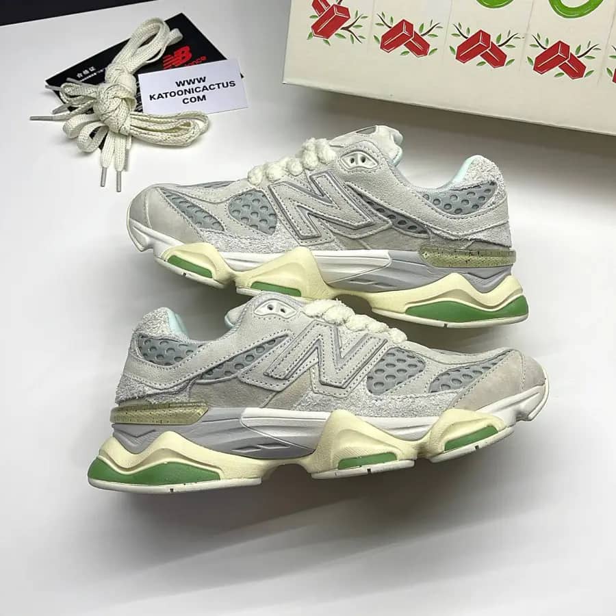 نیوبالانس 9060 طوسی سبز NEW BALANCE 9060