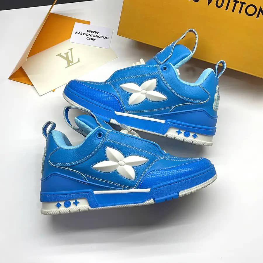 لویی ویتون اسکیت آبی LOUIS VUITTON LV SKATE