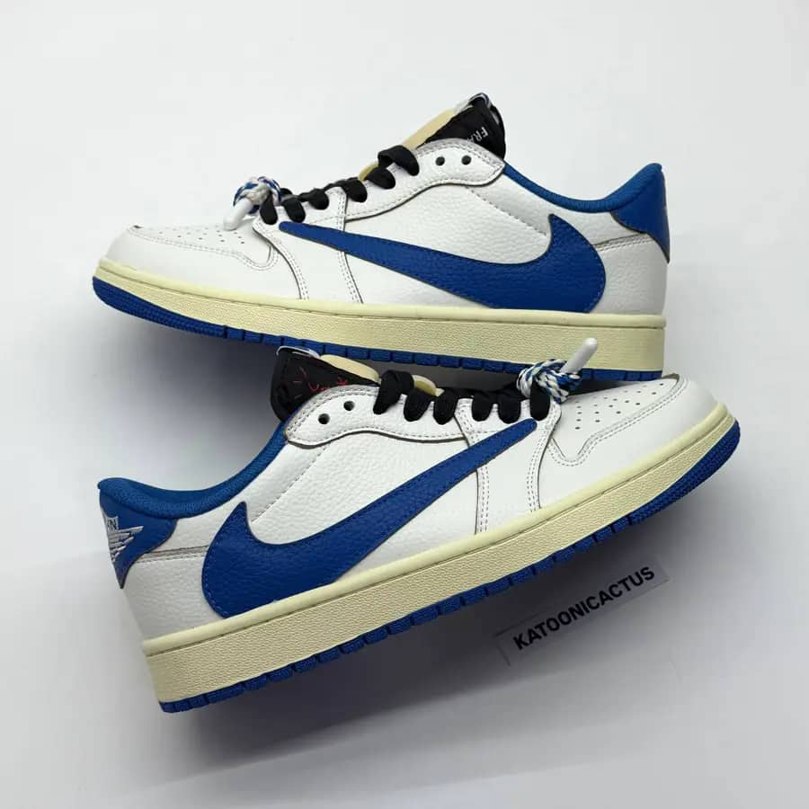 نایک ایر جردن وان لو تراویس اسکات فرگمنت 2025 NIKE AIR JORDAN 1 LOW FRAGMENT X TRAVIS SCOTT