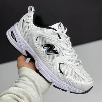 نیوبالانس 530 سفید مشکی NEW BALANCE 530