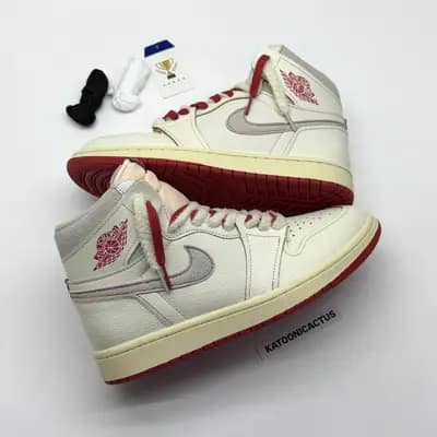 نایک ایر جردن وان ساقدار سینابار NIKE AIR JORDAN 1 HIGH CINNABAR