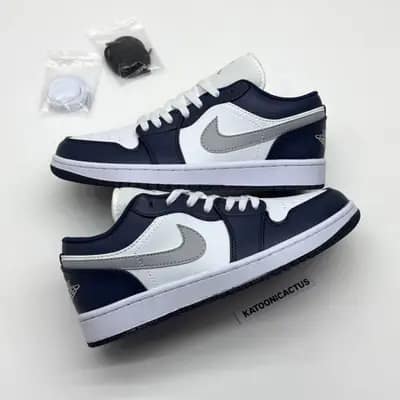 نایک ایر جردن وان لو میدنایت نیوی NIKE AIR JORDAN 1 LOW MIDNIGHT NAVY