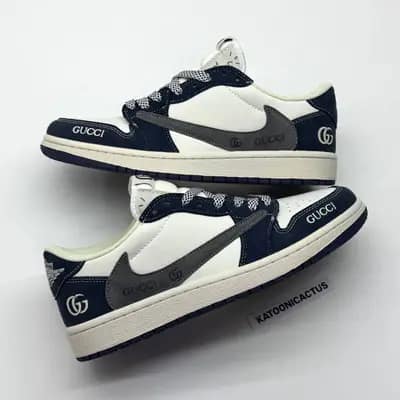 نایک ایر جردن وان لو تراویس اسکات گوچی NIKE AIR JORDAN 1 LOW TRAVIS SCOTT X GUCCI