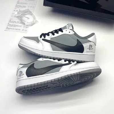 نایک ایر جردن وان لو تراویس اسکات پلی استیشن NIKE AIR JORDAN 1 LOW TRAVIS SCOTT PLAYSTATION