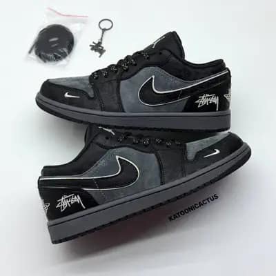 نایک ایر جردن وان لو استوسی NIKE AIR JORDAN 1 LOW X STUSSY
