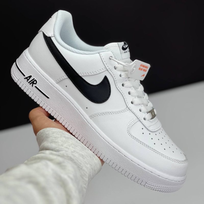 نایک ایرفورس وان سفید مشکی NIKE AIR FORCE 1