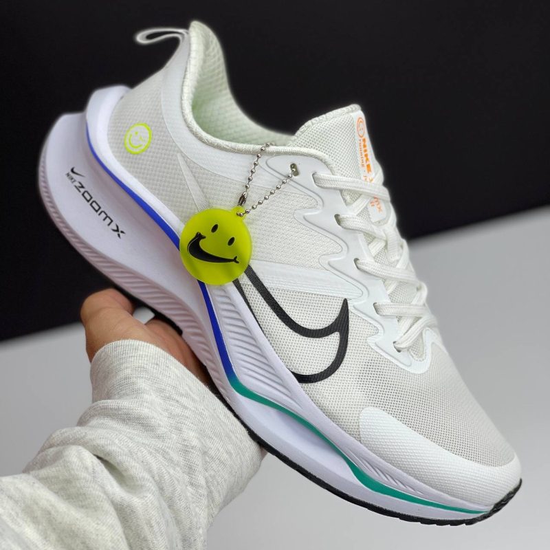 نایک زوم ایکس طرح لبخند سفید آبی NIKE ZOOM X