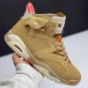 نایک ایر جردن 6 تراویس اسکات بریتیش خاکی NIKE AIR JORDAN 6 TRAVIS SCOTT BRITISH KHAKI