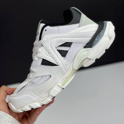 بالنسیاگا آدیداس ترک سفید مشکی BALENCIAGA X ADIDAS TRACK FORUM LOW