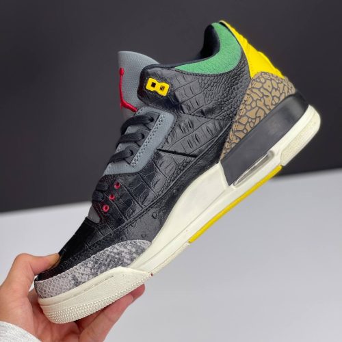 نایک ایر جردن سه مشکی NIKE AIR JORDAN 3 RETRO ANIMAL INSTINCT