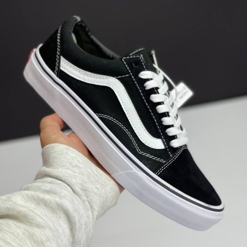 ونس اولد اسکول مشکی سفید VANS OLD SKOOL