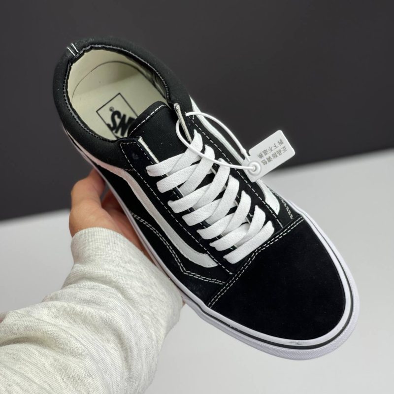 ونس اولد اسکول مشکی سفید VANS OLD SKOOL