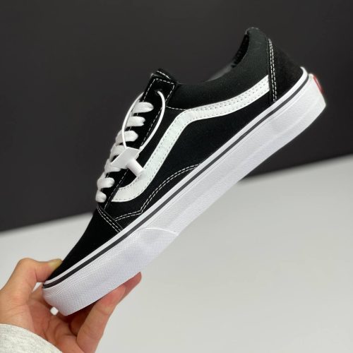 ونس اولد اسکول مشکی سفید VANS OLD SKOOL