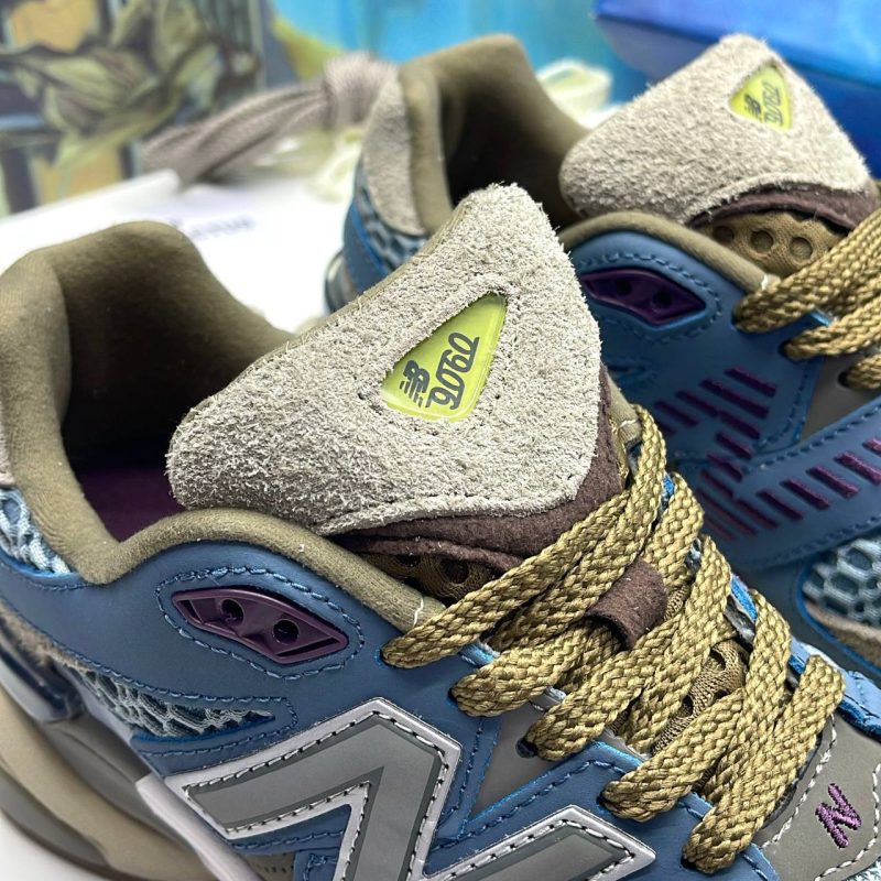 نیوبالانس 9060 بودگا آبی NEW BALANCE 9060 BODEGA