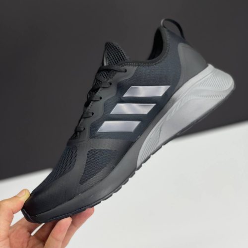 آدیداس کلودفوم مشکی طوسی ADIDAS CLOUDFOAM