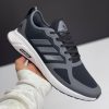 آدیداس کلودفوم مشکی طوسی ADIDAS CLOUDFOAM