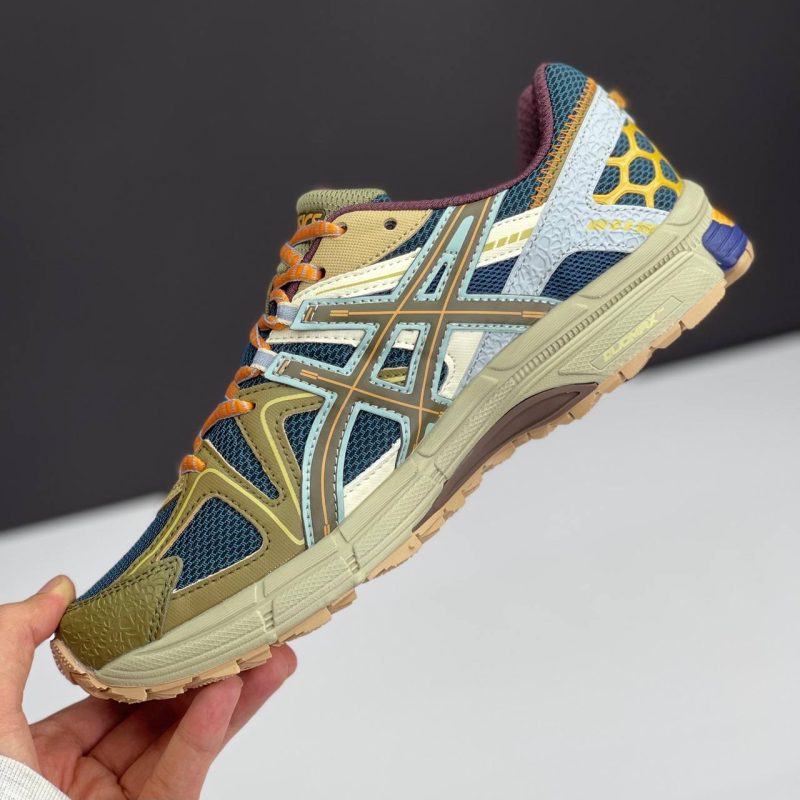 اسیکس کاهانا 8 سورمه ای نارنجی ASICS GEL KAHANA 8