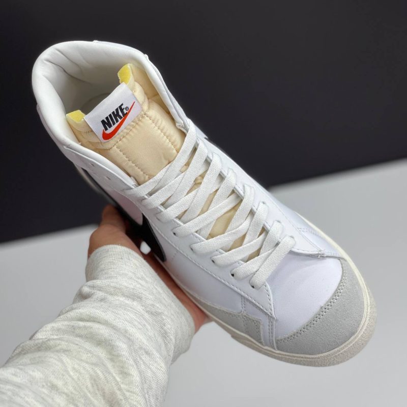 نایک بلیزر ساقدار سفید مشکی NIKE BLAZER HIGH