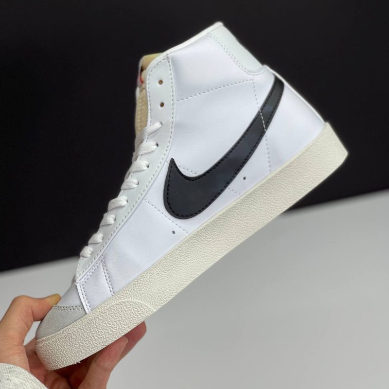 نایک بلیزر ساقدار سفید مشکی NIKE BLAZER HIGH