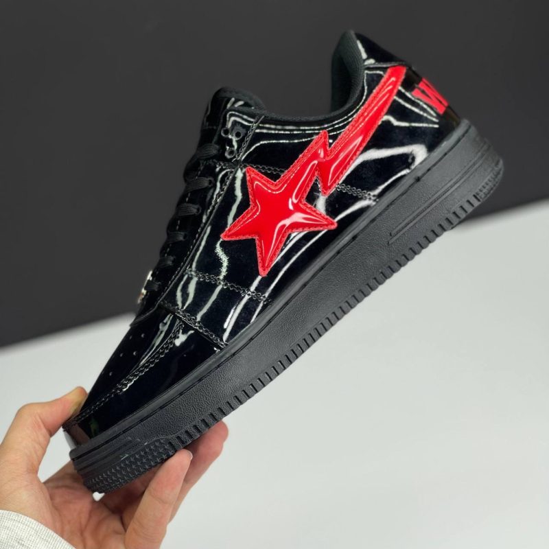 بیپ استا شارک مشکی BAPE STA SHARK