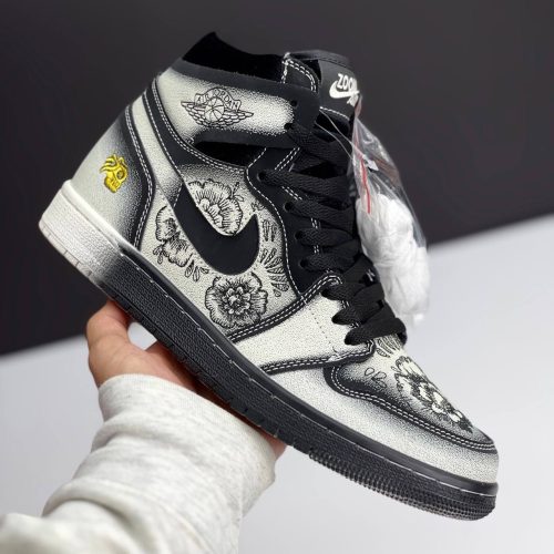 نایک ایر جردن وان ساقدار فامیلیا NIKE AIR JORDAN 1 HIGH OG FAMILIA DIA DE MUERTOS