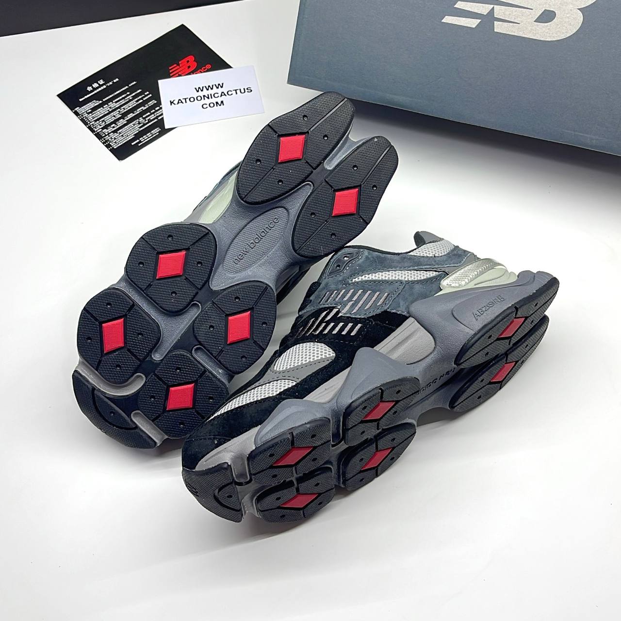 نیوبالانس 9060 مشکی طوسی NEW BALANCE 9060