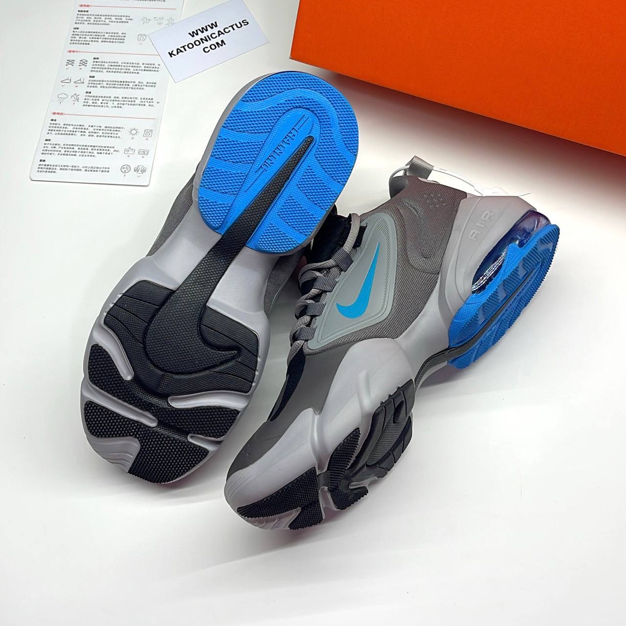 نایک ایرمکس آلفا سویج طوسی آبی NIKE AIR MAX ALPHA SAVAGE