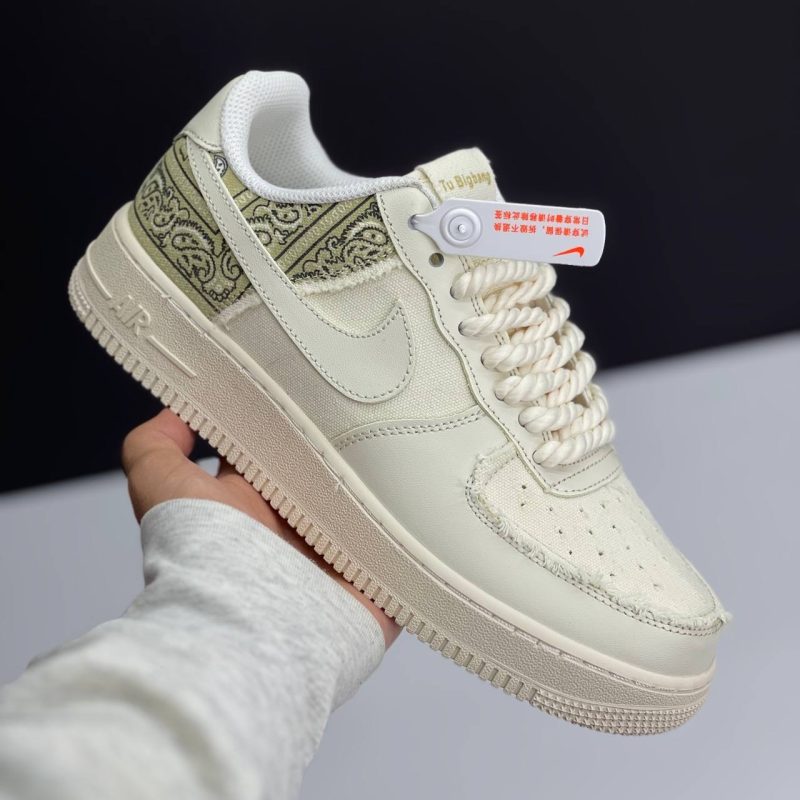 نایک ایرفوس وان بیگ بنگ کرم NIKE AIR FORCE 1 LOW BIG BANG