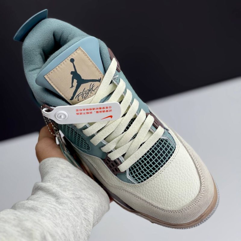 نایک ایر جردن فور رترو اسنورلکس کاستوم NIKE AIR JORDAN 4 RETRO SNORLAX CUSTOM