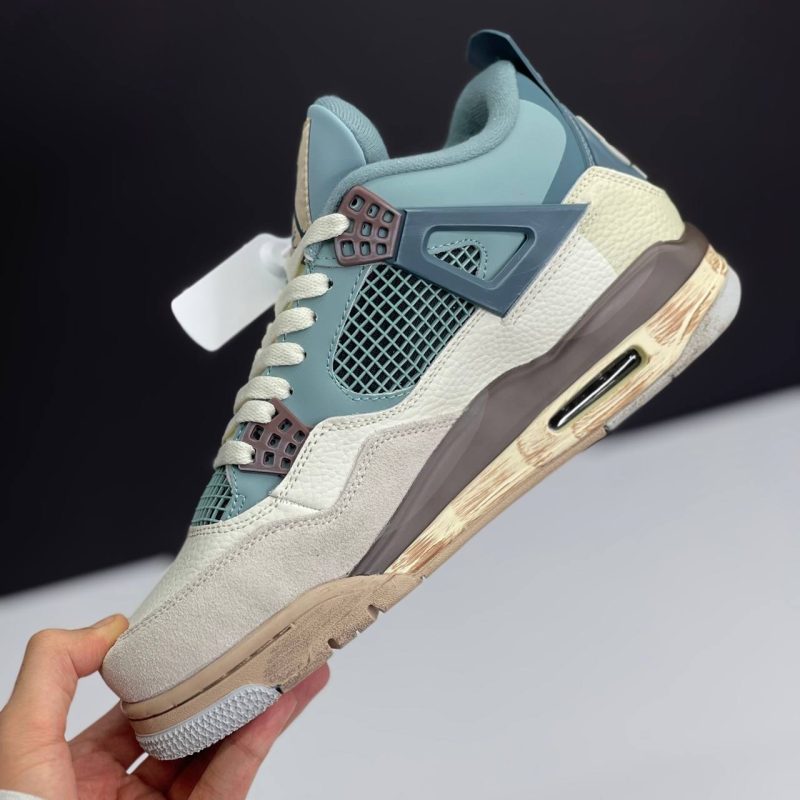 نایک ایر جردن فور رترو اسنورلکس کاستوم NIKE AIR JORDAN 4 RETRO SNORLAX CUSTOM