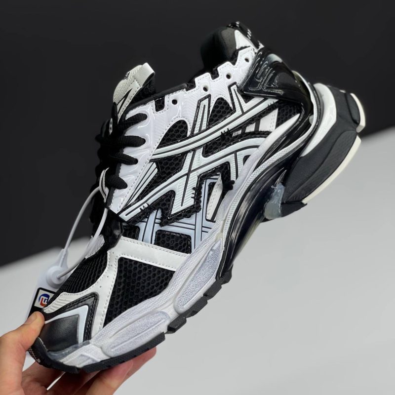 بالنسیاگا رانر مشکی سفید BALENCIAGA RUNNER