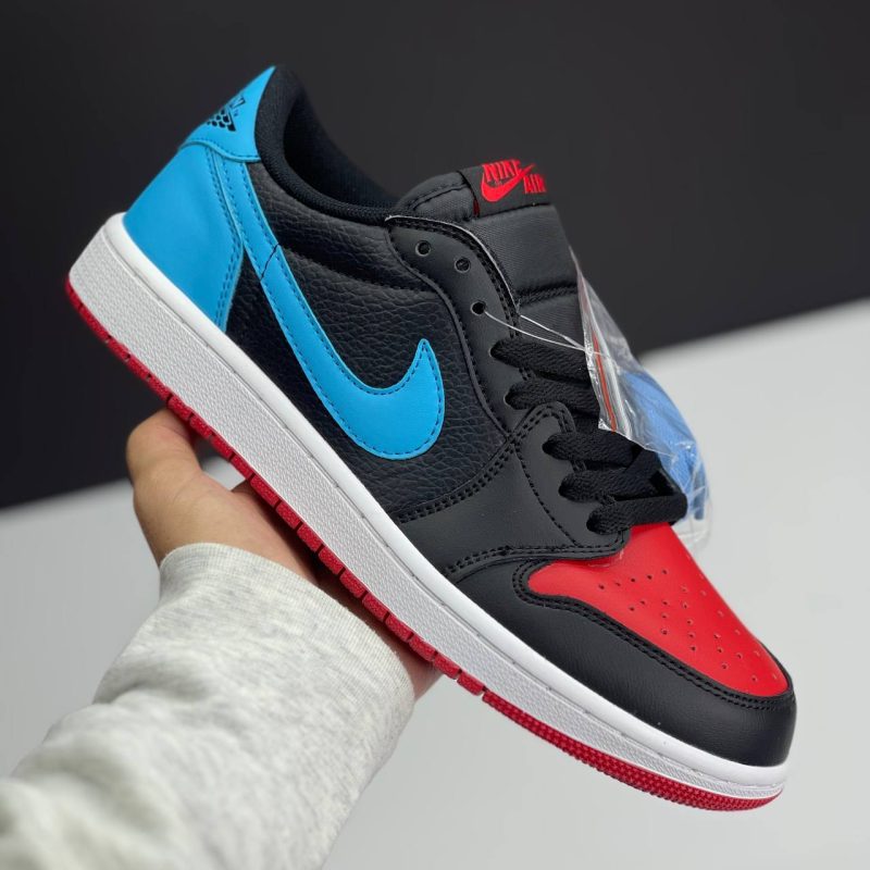 نایک ایر جردن وان لو یو ان سی تو شیکاگو NIKE AIR JORDAN 1 LOW UNC TO CHICAGO