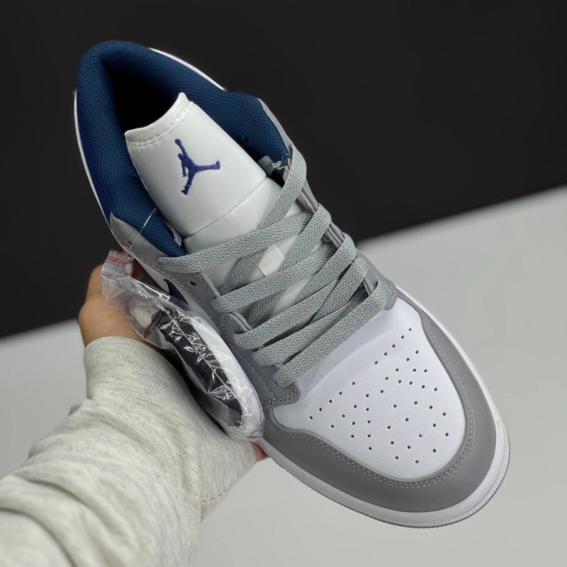 نایک ایر جردن وان لو فرنچ بلو NIKE AIR JORDAN 1 LOW FRENCH BLUE