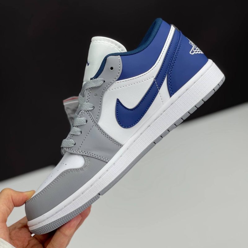 نایک ایر جردن وان لو فرنچ بلو NIKE AIR JORDAN 1 LOW FRENCH BLUE