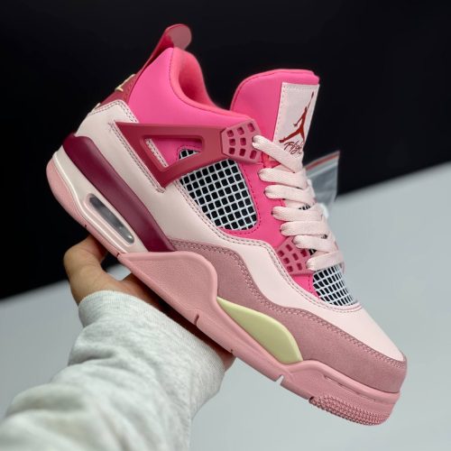 نایک ایر جردن فور رترو صورتی NIKE AIR JORDAN 4 RETRO CHANSEY