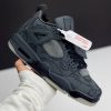 نایک ایر جردن فور کاز مستر کوالیتی طوسی تیره NIKE AIR JORDAN 4 KAWZ DARK GRAY