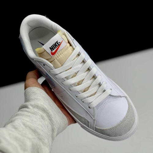 نایک بلیزر لو سفید آبی NIKE BLAZER LOW