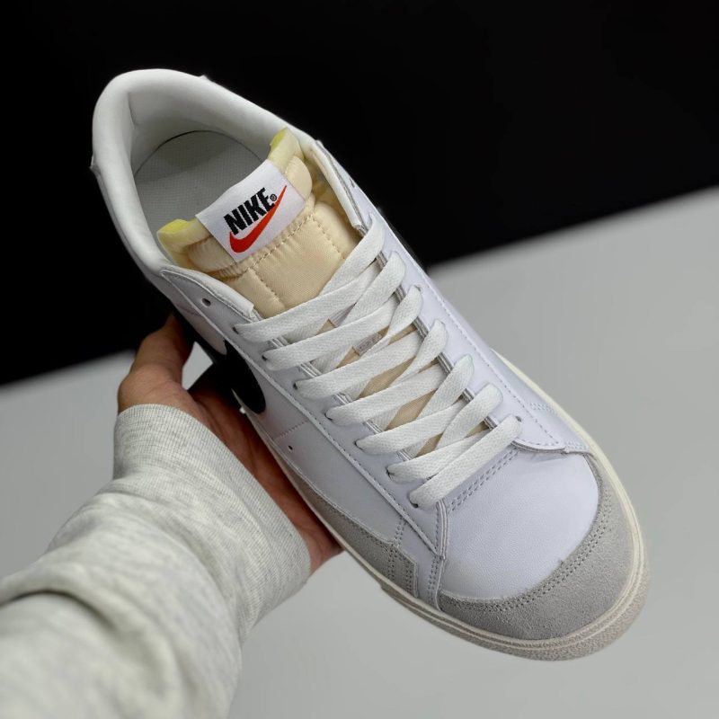 نایک بلیزر لو سفید مشکی NIKE BLAZER LOW