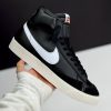 نایک بلیزر ساقدار مشکی سفید NIKE BLAZER HIGH