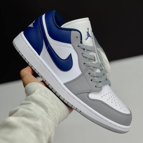 نایک ایر جردن وان لو فرنچ بلو NIKE AIR JORDAN 1 LOW FRENCH BLUE