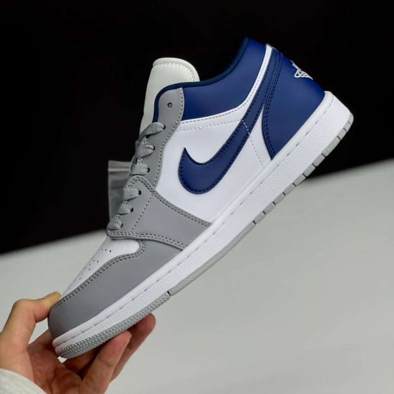 نایک ایر جردن وان لو فرنچ بلو NIKE AIR JORDAN 1 LOW FRENCH BLUE