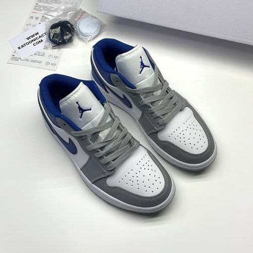 نایک ایر جردن وان لو فرنچ بلو NIKE AIR JORDAN 1 LOW FRENCH BLUE