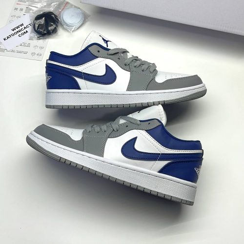 نایک ایر جردن وان لو فرنچ بلو NIKE AIR JORDAN 1 LOW FRENCH BLUE
