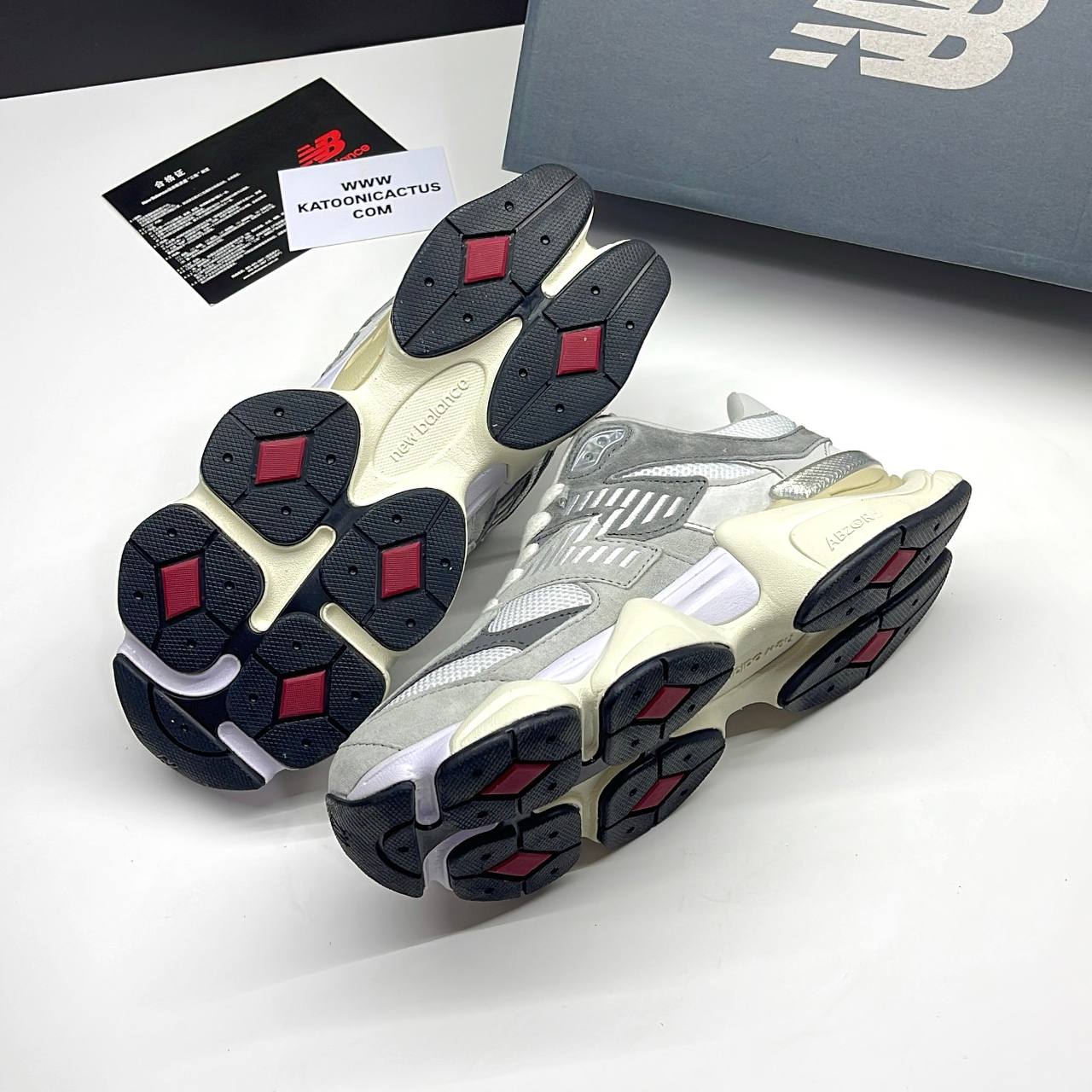 نیوبالانس 9060 طوسی NEW BALANCE 9060