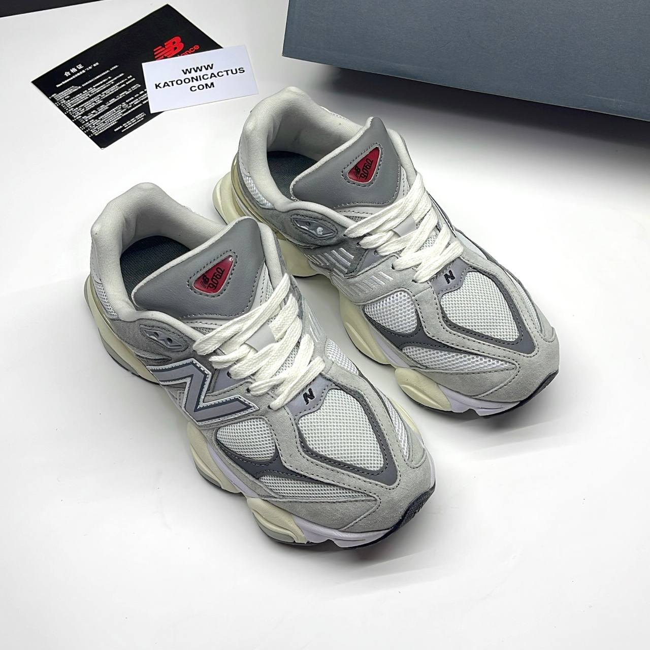 نیوبالانس 9060 طوسی NEW BALANCE 9060