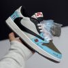 نایک ایر جردن 1 لو تراویس اسکات بی ام و NIKE AIR JORDAN 1 LOW TRAVIS SCOTT BMW